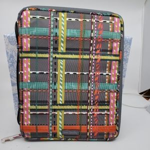 Vera Bradley Midtown Tablet Tamer tech case iPad eReader Kindle school plaid